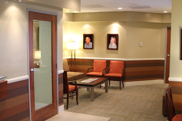 Reception area of Robert J. Malone DDS